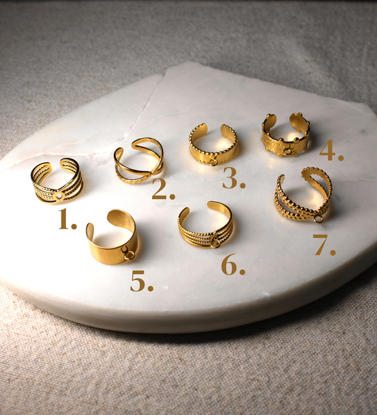 Bagues - Personnalisables