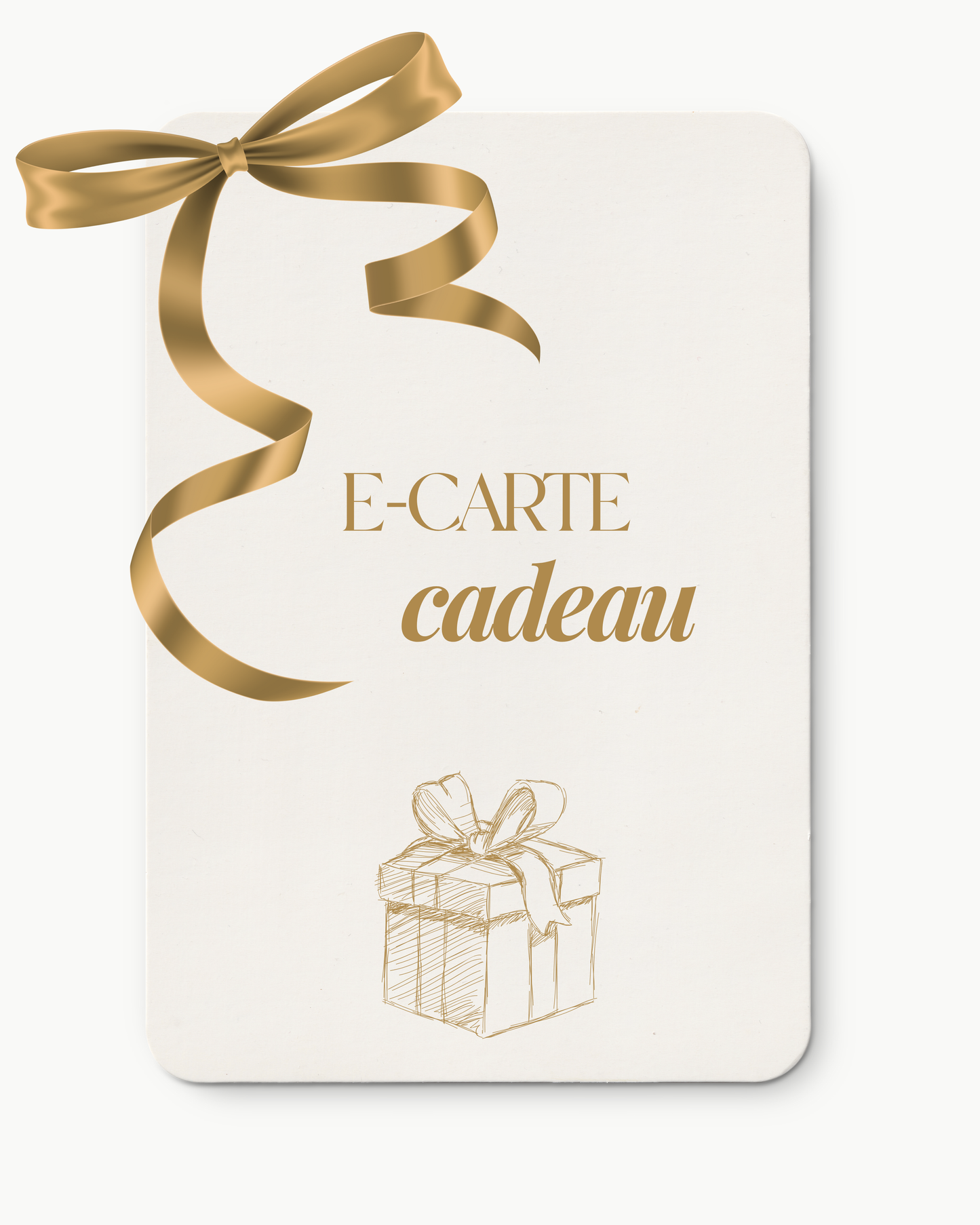 E-carte cadeau
