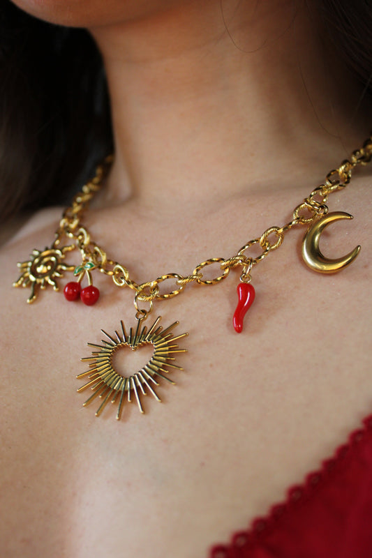 Collier Charms Personnalisable