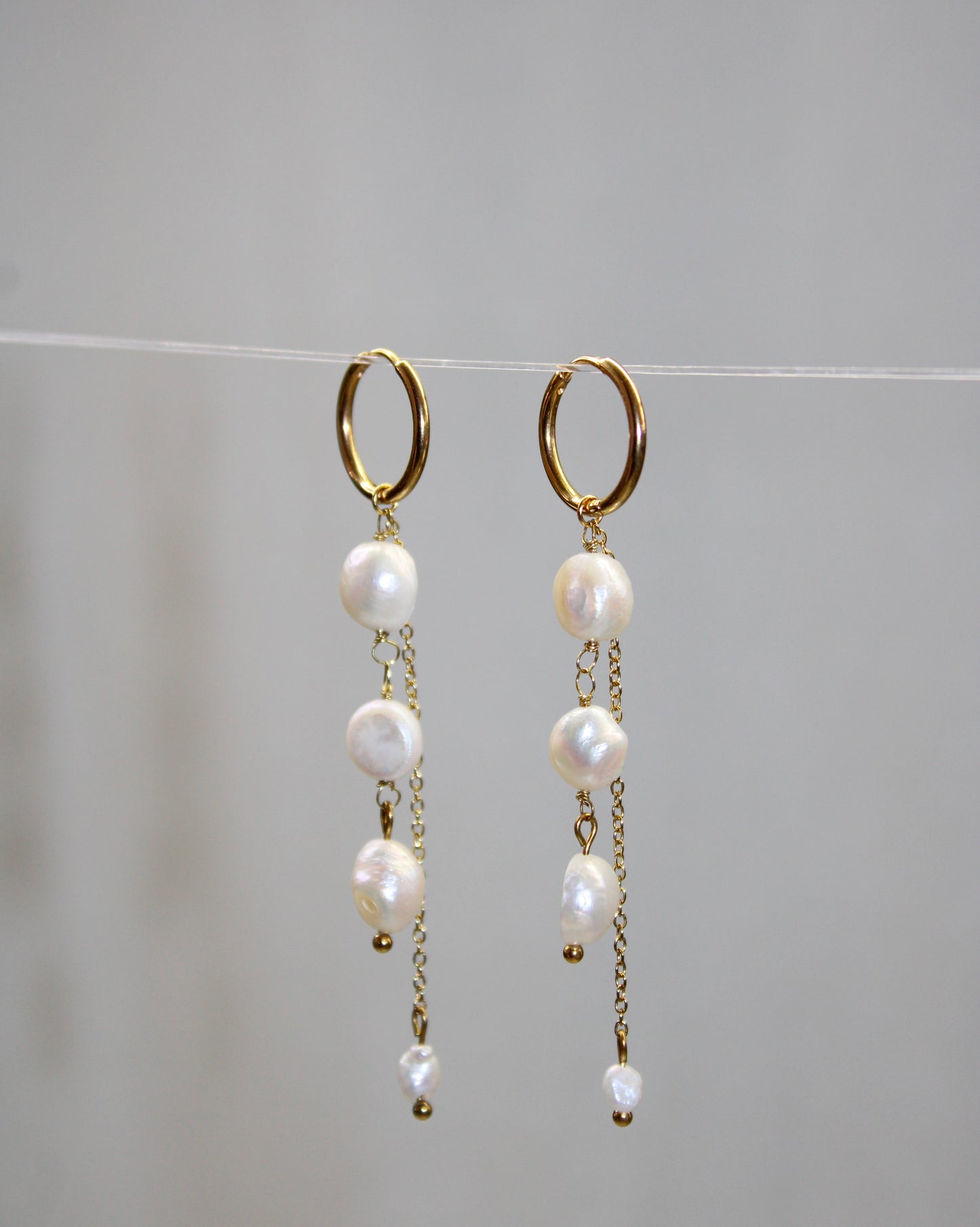 Boucles d'oreilles - Snowy